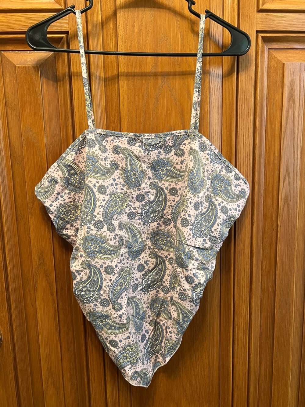 Paisley Print Bandana Top